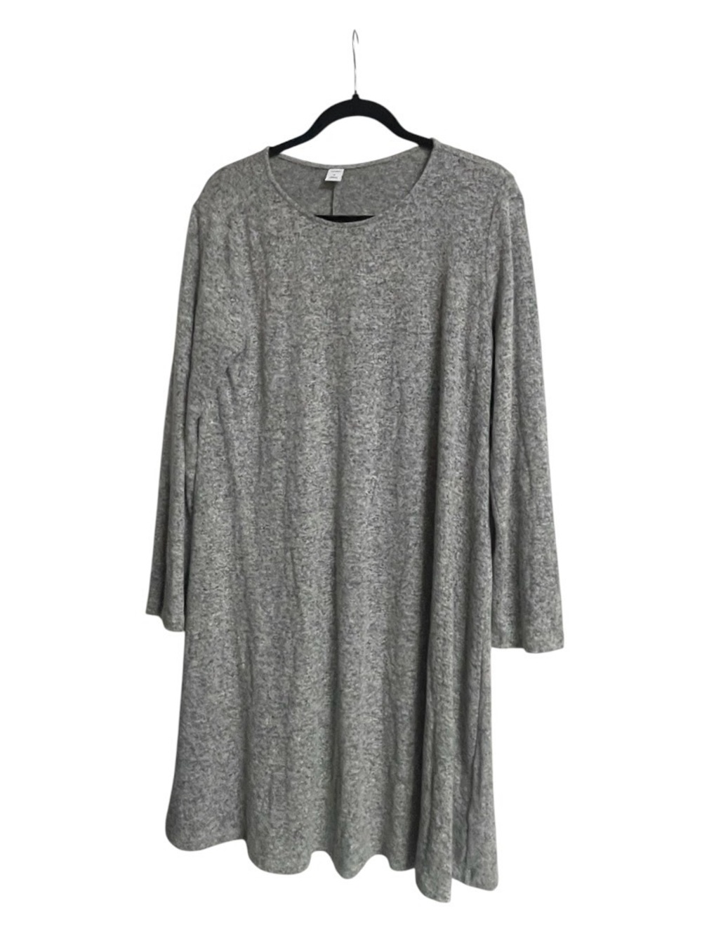 NWT Plush-Knit Long-Sleeve Swing Dress